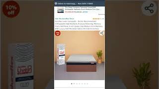 Best 5 Orthopedic mattress in India  Top 5 Orthopedic mattresses on Amazon [upl. by Earb]