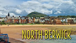 North Berwick an UNMISSABLE day trip from Edinburgh  Scotland Walking Tour Edinburgh  4K [upl. by Arted]