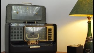 Restauración Radio Zenith modelo Transoceanic H500 de 1951 [upl. by Melany]