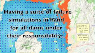 Oroville Dam Failure Simulationsmov [upl. by Shep]