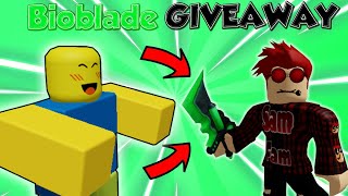 🧪MM2 Bioblade x2 Giveaway Spinning A Wheel For A Free Godly🧪 [upl. by Elleraj]