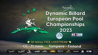 SF Veronika Ivanovskaia vs Silvia Lopez Fibla 10 Ball Dynamic Billard European Championships Women [upl. by Vedi595]