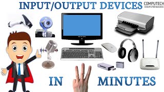 What is Input and Output Input Output Devices of Computer Peripheral Devices Input and Output [upl. by Ettenrahs]