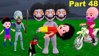 CHINTU KI SHAITANI Part 48 full horror stories  gulli bulli  pagal beta  Chudail wala comedy [upl. by Lyj831]