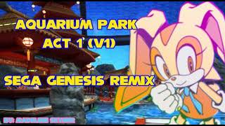 Aquarium Park Zone Act 1 Sega Genesis Remix V1 [upl. by Arria670]