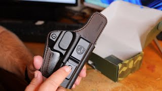 Glock 19 Leather Holster [upl. by Eirovi]