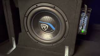 Rockville Audio 10” sub and amp review and demo [upl. by Von]