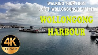 Walking tour from North Wollongong Beach to Wollongong Harbour  Wollongong  call me alec [upl. by Enimaj]