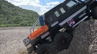 SLO MO 110 Traxxas TRX6 Mercedes Benz AMG G63 6x6 off road [upl. by Abraham]