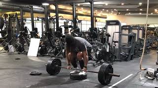 405lb 4 inch deficit deadlift for 3 reps [upl. by Billie687]