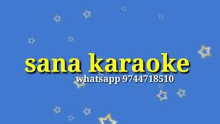 Mamburapoo makhamile karaoke old [upl. by Seidule]