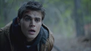 The Vampire Diaries 7x17  Stefan is human again and trying to survive HD [upl. by Ferne]