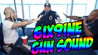 6ix9ine Gun Sound effect in Call of Duty Warzone Funny momentsWack 100 interview [upl. by Jar362]