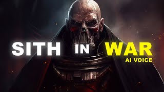 Darth Malgus explains how Sith Operate in War AI Voice [upl. by Paul]