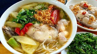 Cách nấu CANH CHUA CÁ đơn giản nhất ngọt thịt không tanh giải nhiệt mùa hè rất ngon Nhamtran FV [upl. by Eugine886]