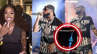 Davido SHUTDOWN NEW YEAR EVE in Ethiopia as Davido Wife CHIOMA Support Tunegee in UK [upl. by Bower672]