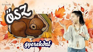 Boridalok II ŐSZ 🐻🎃  animáció őszi gyerekdal boridalok [upl. by Ginni744]