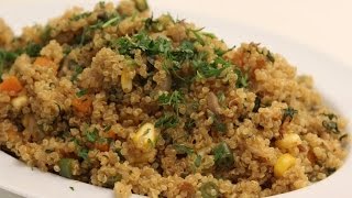 Quinoa and Mixed Vegetable Pulao  Sanjeev Kapoor Khazana [upl. by Bivins]