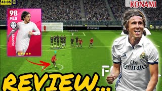 REVIEW DO LModric ICON MOMENT NO EFOOTBALL 2024 MOBILE modric review [upl. by Nojel]