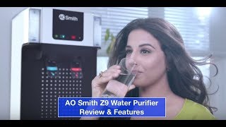 AO Smith Z9 Water Purifier Review amp Top Features [upl. by Alleacim]