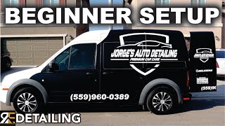 Jorges Auto Detailing Van Setup  RTE Detailing [upl. by Bird]