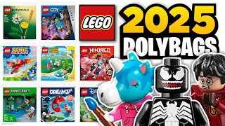 LEGO 2025 Polybags OFFICIAL Reveals amp Leaks [upl. by Ludlew]