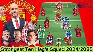 DONE DEALS✅✅ Man United Potential Squad Depth With Transfer Targets Under TEN HAG Season 20242025 [upl. by Esille42]