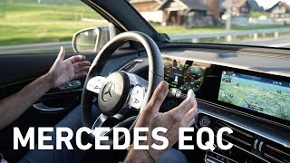 Essai Mercedes EQC  la réponse électrique à Tesla [upl. by Llirpa]