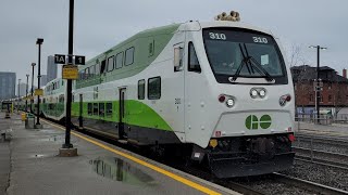 GO 1075 Aldershot Express  310 With 655 At Mimico [upl. by Ches968]