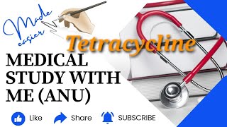 Tetracycline part12pharmacology Broad spectrum antibiotics [upl. by Cinda168]