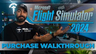 MSFS 2024 Purchase Walkthrough  Microsoft Flight Simulator [upl. by Nosahc195]