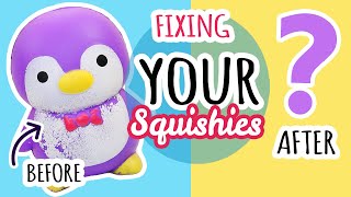 Squishy Makeovers Fixing Your Squishies 20 [upl. by Ma]