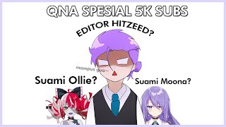 EDITOR HITZEED SUAMI VTUBER MENJAWAB PERTANYAAN NETIZEN SPESIAL 5K SUBS [upl. by Kemeny463]