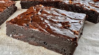 Delicious Brownies Cocoa Powder Recipe  Fudgy Cocoa Brownies [upl. by Myrwyn]