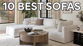 TOP 10 SOFAS FOR EVERY BUDGET YOU MUST SEE THESE [upl. by Irim]