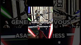 General grievous vs Asajj ventressedit starwars [upl. by Nuajed]