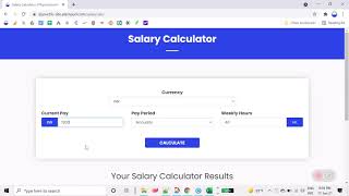 Free Salary Paycheck Calculator [upl. by Phenice118]