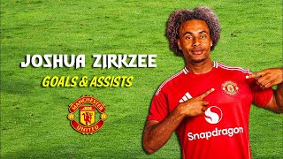 Joshua Zirkzee  All 19 Goals amp Assists 20232024 [upl. by Jake]