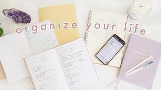 How to Be More Organized amp Productive  10 Habits for Life Organization [upl. by Riedel256]