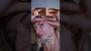 Foxy eyes Face Fitness Facial Yoga exercise to get foxy eyes foxyeye faceyoga [upl. by Alper307]