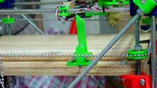 RepRap beaded belt drive test [upl. by Benetta]