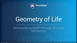 Geometry of Life Democratizing health through 3D virtual microscopy [upl. by Ladnar]