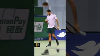 25 seconds of Roger Federers NEO backhands ⚡ [upl. by Moran356]