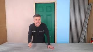 How to Install Wood Slat Panels on Walls and Doors  Trepanel [upl. by Dragon]