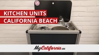 Kitchen units for the VW California Beach and Multivan [upl. by Yliak]