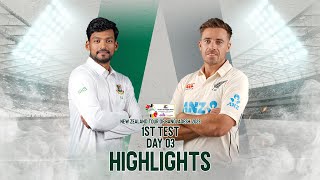 Bangladesh vs New Zealand Highlights  1st Test  Day 3  New Zealand Tour of Bangladesh 2023 [upl. by Oric]