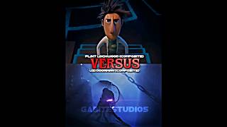 Flint Lockwood Vs Uzi Doorman edit murderdrones Cloudywithachanceofmeatballs [upl. by Uri]