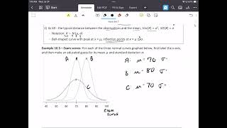 Introduction to Normal Distribution pg 5455 [upl. by Idnek]