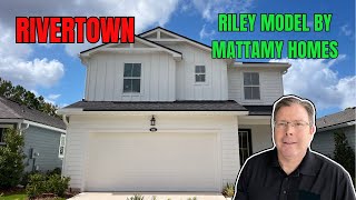 Riley Model by Mattamy Homes  New Home Tour  Rivertown St Johns FL Home For Sale [upl. by Iila195]