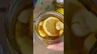 Remède Sirop 100 naturel gingembre citron miel ail 🍯 [upl. by Novak455]